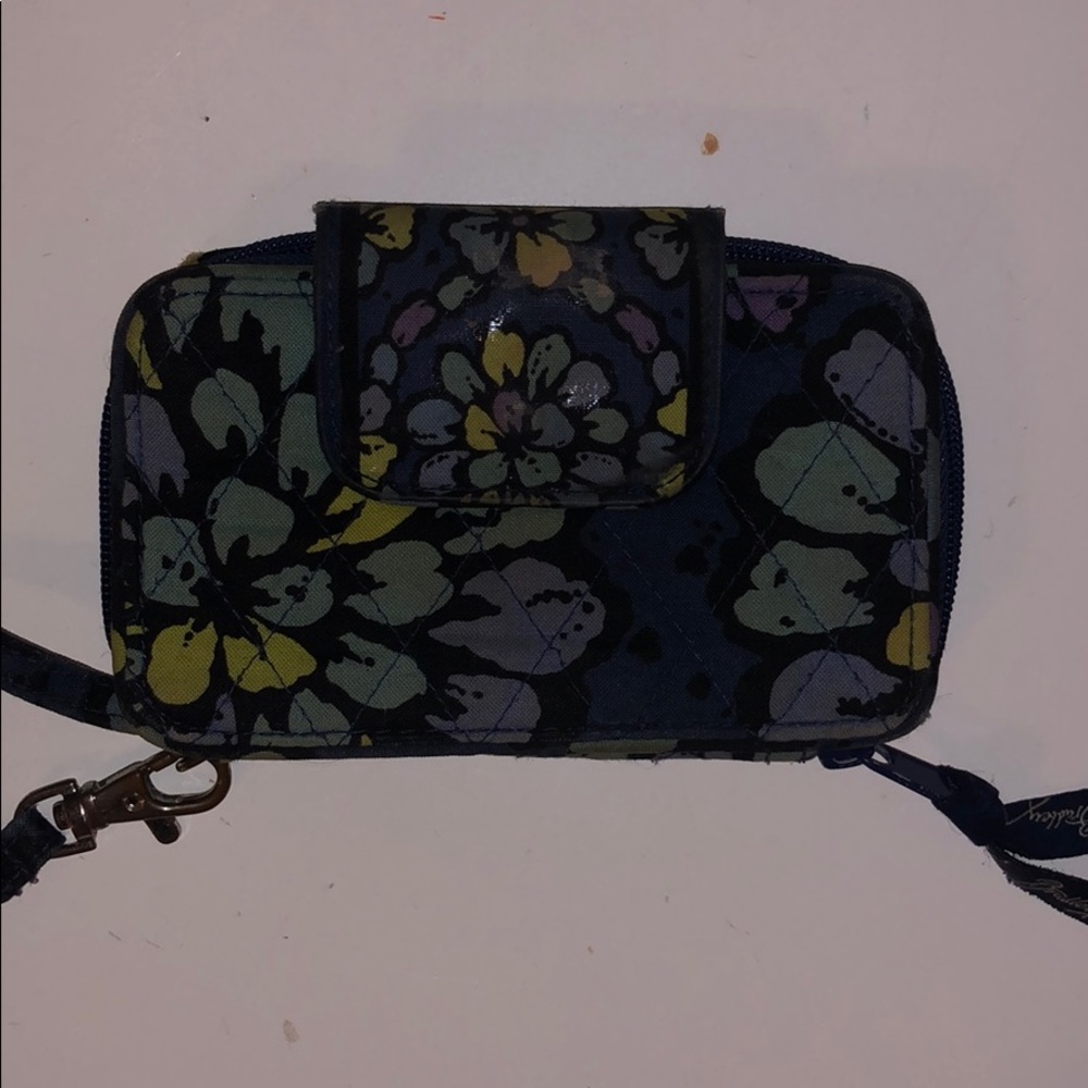 Vera Bradley Blue flower pattern wallet
